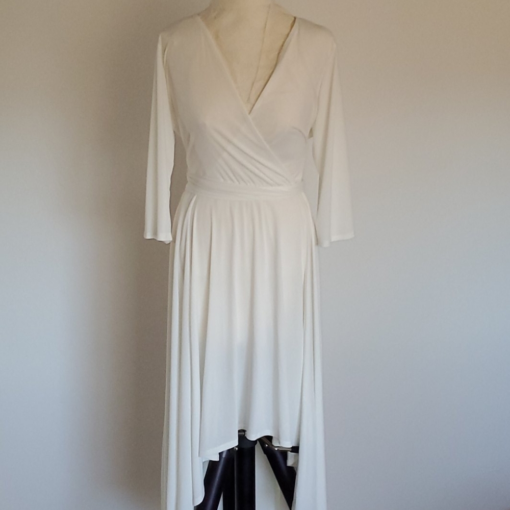 Sexy white dress by Elora Luna plus sz 2xl